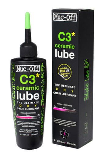 Muc-Off mazivo C3 Ceramic Lube Dry 120 ml