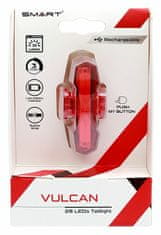 Smart blikačka zadní Vulcan USB s 28 integrovanými LED, dobíjecí