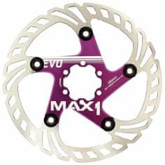 MAX1 brzdový kotouč Evo 180 mm fialový