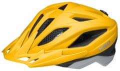 KED přilba Street Junior Pro S yellow grey matt 49-55 cm