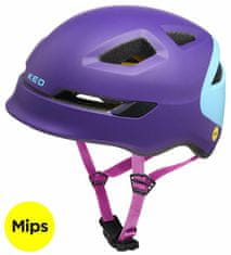 KED přilba Pop Mips S purple skyblue 48-52 cm