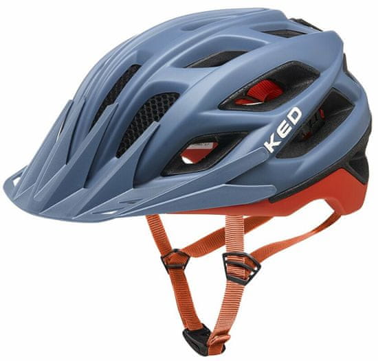 KED přilba Companion M blue grey orange matt 52-58 cm