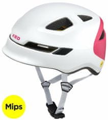 KED přilba Pop Mips S white magenta 48-52 cm