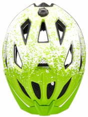 KED přilba Street Junior Pro M lime green white matt 53-58 cm