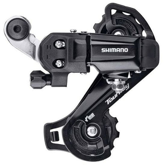 Shimano měnič Tourney RD-TY200GS bez háku 6/7 speed , dlouhé vodítko, černý