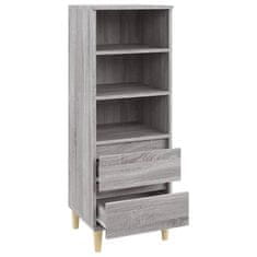 Vidaxl Skříň highboard šedá sonoma 40 x 36 x 110 cm kompozitní dřevo