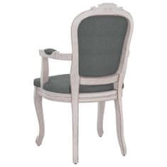 Vidaxl Jídelní židle 2 ks tmavě šedé 62 x 59,5 x 100,5 cm textil