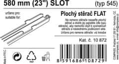 Compass Stěrač FLAT BULK (SLOT) 23"/580mm