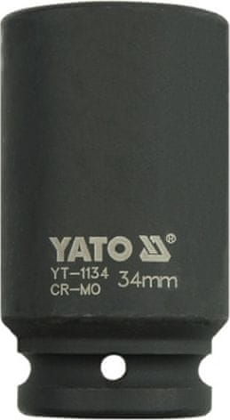 YATO Nástavec 3/4" rázový šestihranný hluboký 34 mm CrMo