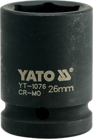 YATO Nástavec 3/4" rázový šestihranný 26 mm CrMo