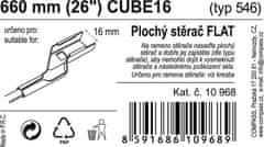 Compass Stěrač FLAT BULK (CUBE16) 26"/660mm