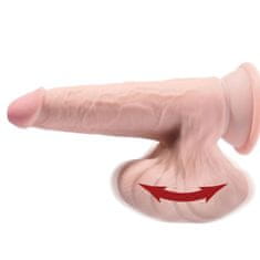 King Cock 3D Cock Swinging Balls robertka, 24,5 cm