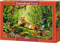 Castorland Puzzle Tygří veličenstvo 500 dílků