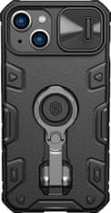 Noname Nillkin CamShield Armor PRO Magnetic Zadní Kryt pro Apple iPhone 14 Black