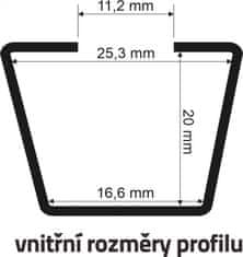 Diheng Střešní nosič RAPID zámek ALU DIH - liftback