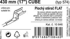 Compass Stěrač FLAT BULK (CUBE) 17"/430mm