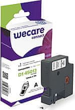 Armor WECARE ARMOR páska kompatibilní s DYMO S0720530,Black/White,12mm*7m