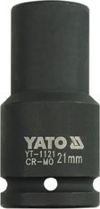 YATO Nástavec 3/4" rázový šestihranný hluboký 21 mm CrMo