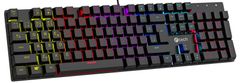 C-Tech Morpheus RGB/Drátová USB/CZ-SK layout/Černá