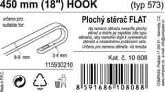 Compass Stěrač FLAT BULK (HOOK) 18"/450mm