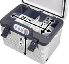 Compass Chladící box 19l + display 230V/24V/12V DOUBLE