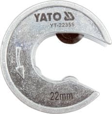 YATO Řezač trubek 22 mm PVC, Al, Cu