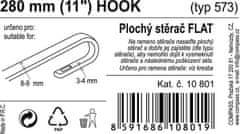 Compass Stěrač FLAT BULK (HOOK) 11"/280mm