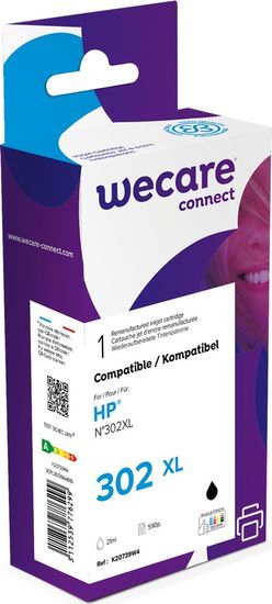 Armor WECARE ARMOR ink kompatibilní s HP F6U68AE, černá/black