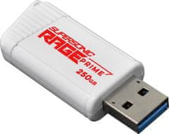 Patriot Supersonic Rage Prime / 250GB / USB 3.2 Gen 2 / bílá