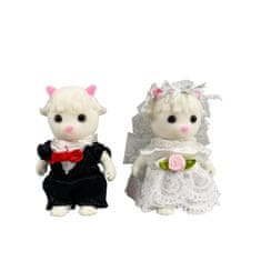 HABARRI Figurky rodiny Stomle White Sheep Pair