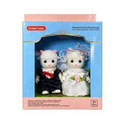 HABARRI Figurky rodiny Stomle White Sheep Pair