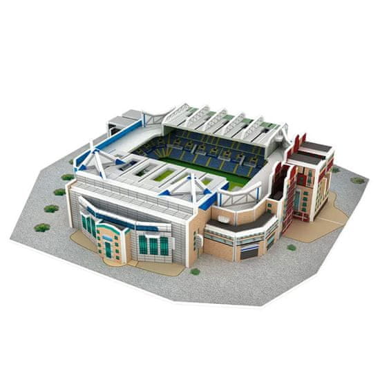 HABARRI Mini fotbalový stadion - STAMFORD BRIDGE - Chelsea FC - Londýn 3D Puzzle 45 dílků