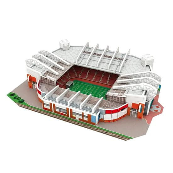 HABARRI Mini fotbalový stadion - OLD TRAFFORD - Manchester United FC - Puzzle 3D 46 prvků