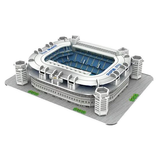 HABARRI Mini fotbalový stadion - SANTIAGO BERNABEU - Real Madrid FC - Puzzle 3D 41 dílků