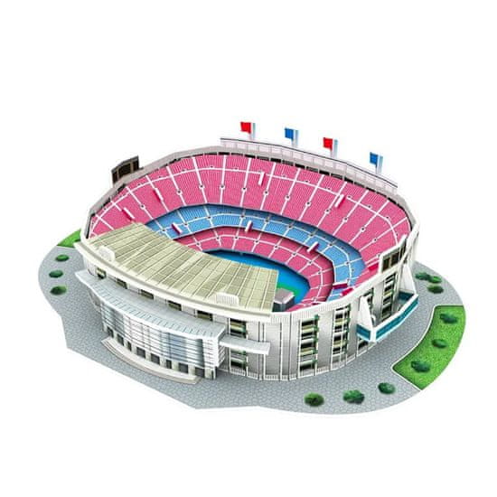 HABARRI Mini fotbalový stadion - CAMP NOU - Barcelona FC - Puzzle 3D 27 prvků