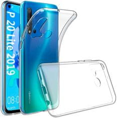 IZMAEL Průhledné ochranné pouzdro pro Huawei P20 Lite 2019 - Transparentní KP15639