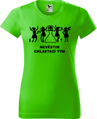 Hobbytriko Dámské tričko na rozlučku se svobodou - Nevěstin chlastací tým Barva: Emerald (19), Velikost: L