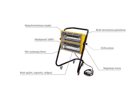 Master Radiant Electric Hal 3000 1,5 / 3Kw