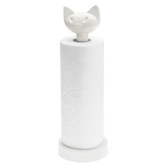 Koziol Věšák na papírové ručníky MIAOU - barva bílá