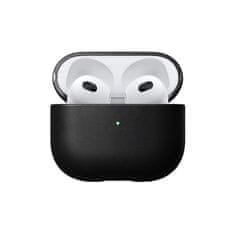 Nomad Modern Leather kryt pro AirPods 3 Černá