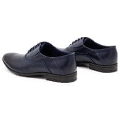 Pánská společenská obuv 291 navy blue velikost 43