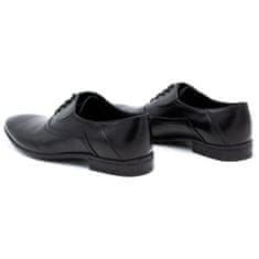 LUKAS Pánská společenská obuv 291 černá velikost 45