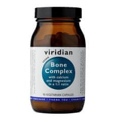 VIRIDIAN nutrition Bone Complex (Vápník a hořčík v poměru 1:1), 90 kapslí