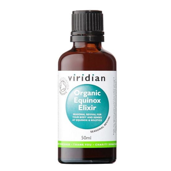 VIRIDIAN nutrition Equinox Elixir Organic, 50 ml