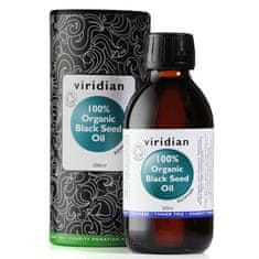 VIRIDIAN nutrition Black Seed Oil (Bio olej z egyptského černého kmínu) Organic, 200 ml