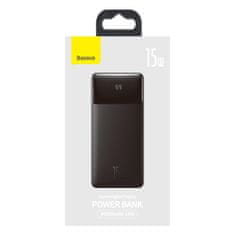 Northix Powerbanka - USB-A - USB-C - Micro-USB - 30 000 mAh 