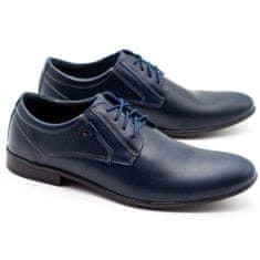 Pánská společenská obuv 850 navy blue velikost 47