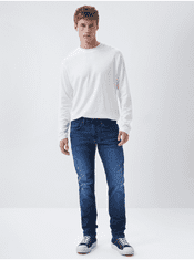 Tmavě modré pánské slim fit džíny Salsa Jeans 32/32