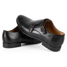 Pánská společenská obuv monki 341/15 černá velikost 43