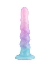 Lola Games Lola Flow Unicorn (17 cm), silikonové dildo s vroubky